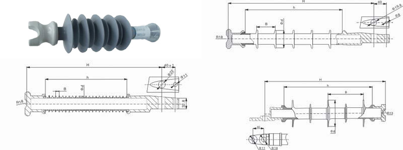 10kV Line post insulator