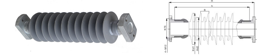 36kV Post Composite Insulator