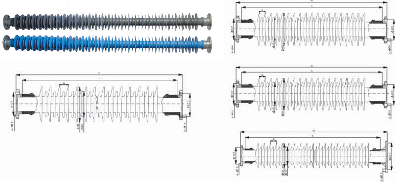 132kV Post Composite Insulator