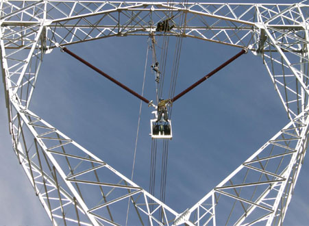 Composite spension Insulators for Grid construction of State